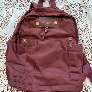 Marc Jacobs Preppy nylon backpack Wine / burgundy